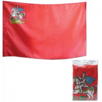 Флаг Московской области, 90х135 см, карман под древко, упаковка с европодвесом