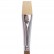 Кисть художественная профессиональная BRAUBERG ART "CLASSIC", щетина, плоская, № 24, длинная ручка, 200724