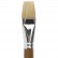Кисть художественная профессиональная BRAUBERG ART "CLASSIC", щетина, плоская, № 30, длинная ручка, 200726