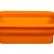Контейнер складной силиконовый18х12см 800мл, оранжевый Bradex (TK 0488)