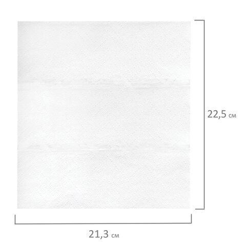 Полотенца бумажные 200 шт., LAIMA (H2), ADVANCED, 2-слойные, белые, КОМПЛЕКТ 21 пачка, 24х21,6, Z-сложение, 111337