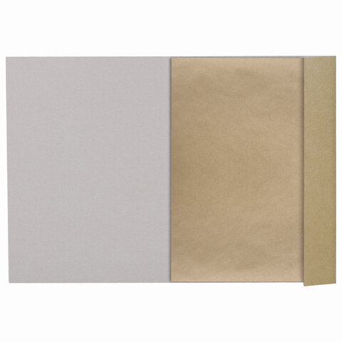 Папка для рисования и эскизов, крафт-бумага 140г/м, А3 (297x420мм), 20л, BRAUBERG ART, 112482